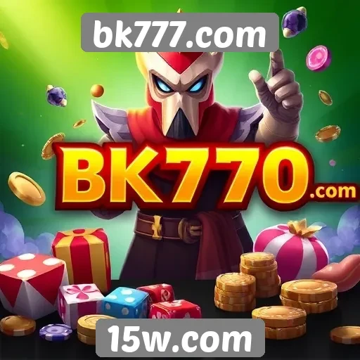 Variedade de jogos disponíveis no bk777.com